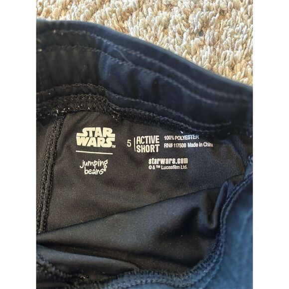 Jumping Beans Boys Star Wars Athletic Shorts Black Size 5 - Picture 3 of 4